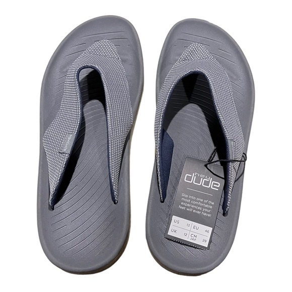 Hey Dude Milo Gray Sandals - NWT (2 sizes available) Size: 11 & 13 Mens - Picture 8 of 9